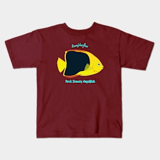 Rock Beauty Angelfish Kids T-Shirt